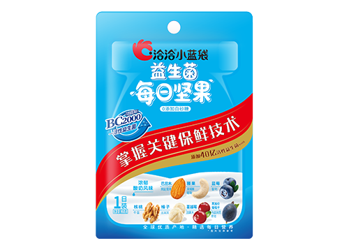 大奖国际小蓝袋益生菌每日坚果